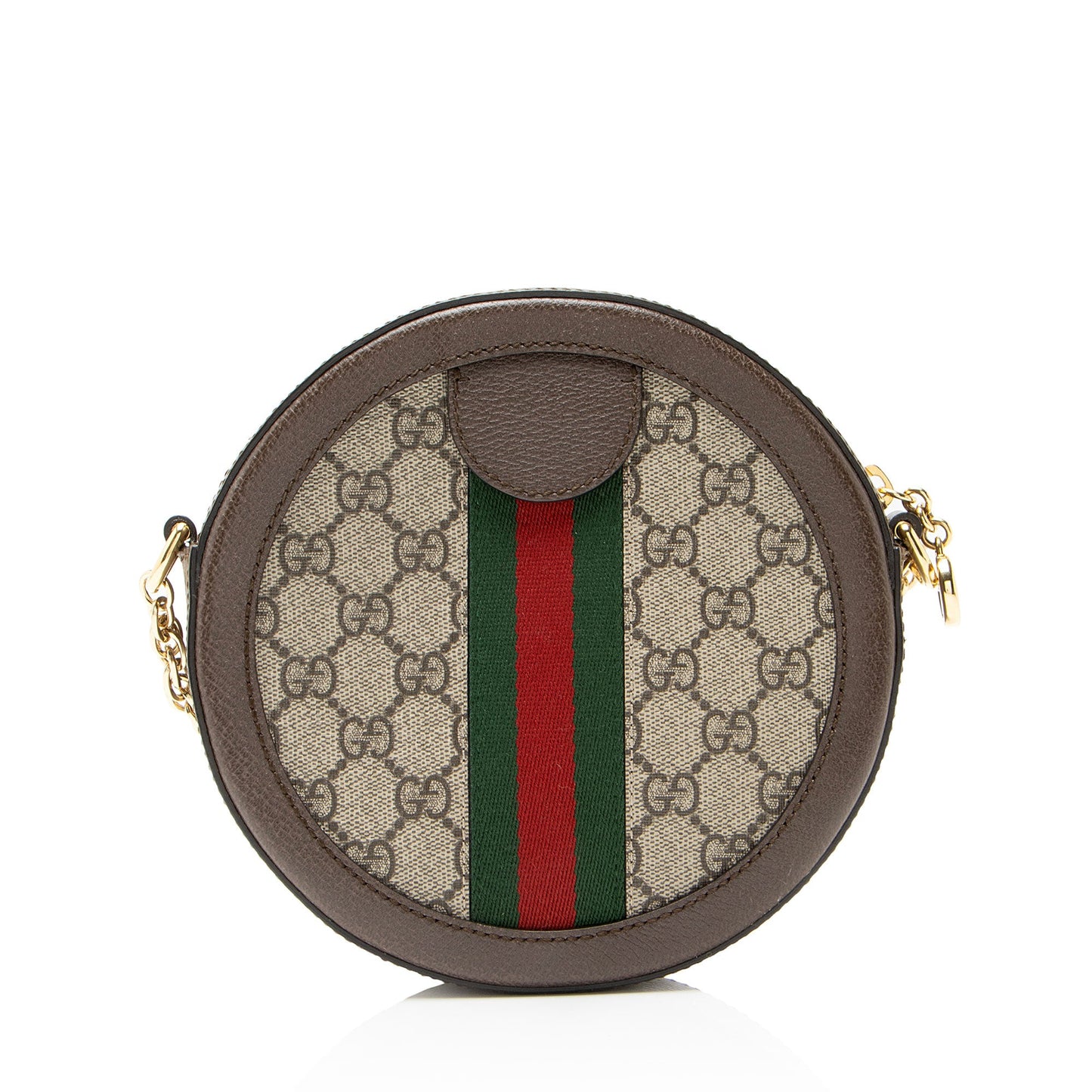 Gucci GG Supreme Ophidia Round Mini Shoulder Bag