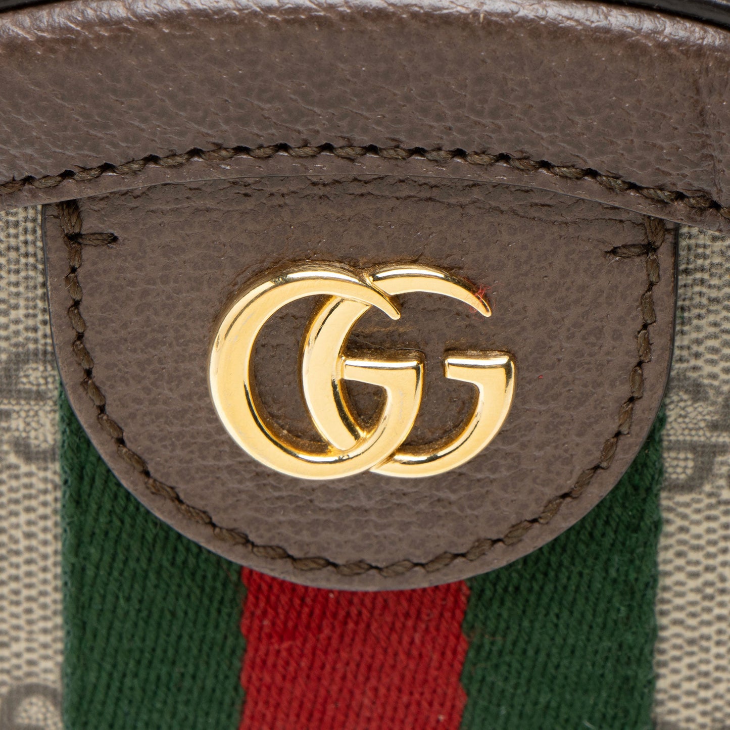 Gucci GG Supreme Ophidia Round Mini Shoulder Bag