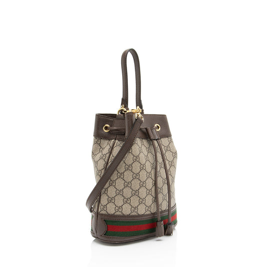 Gucci GG Supreme Ophidia Small Bucket Bag