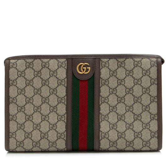 Gucci GG Supreme Ophidia Toiletry Pouch (SHF-6B3Nsb)