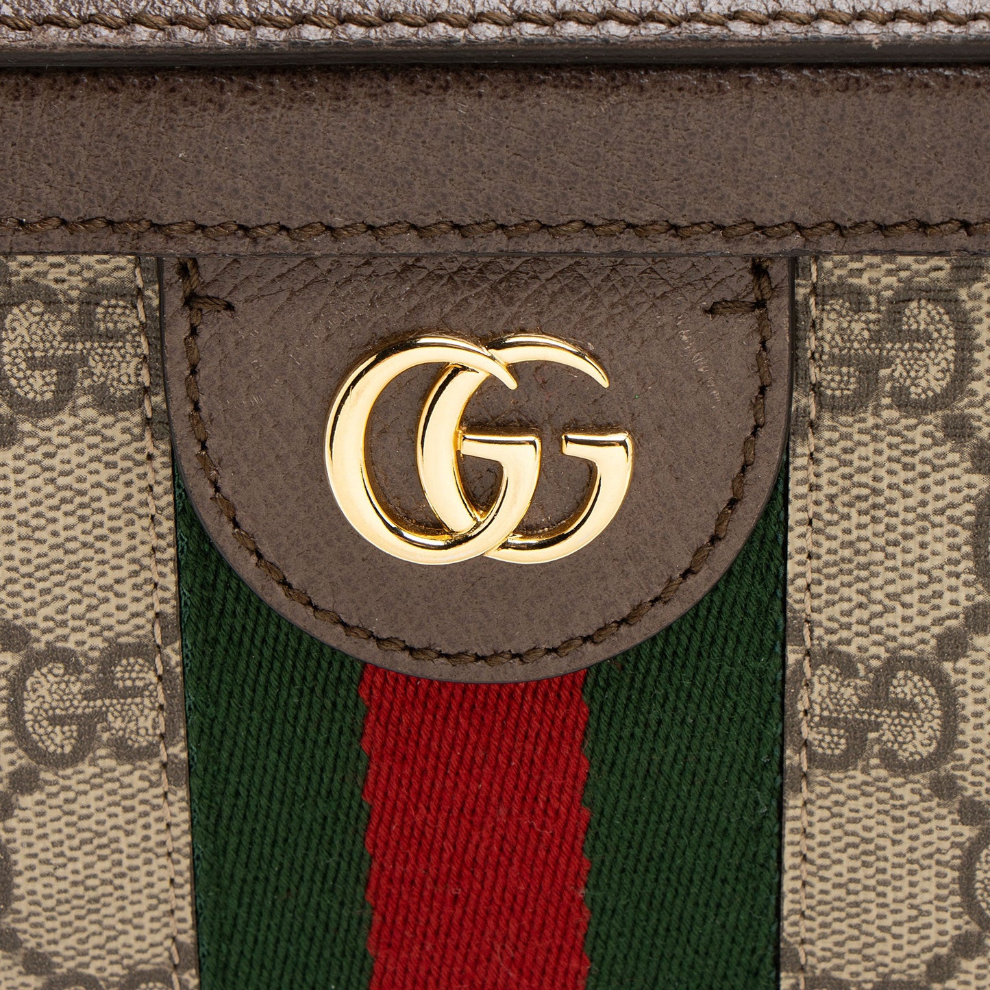 Gucci GG Supreme Ophidia Top Handle Mini Chain Shoulder Bag