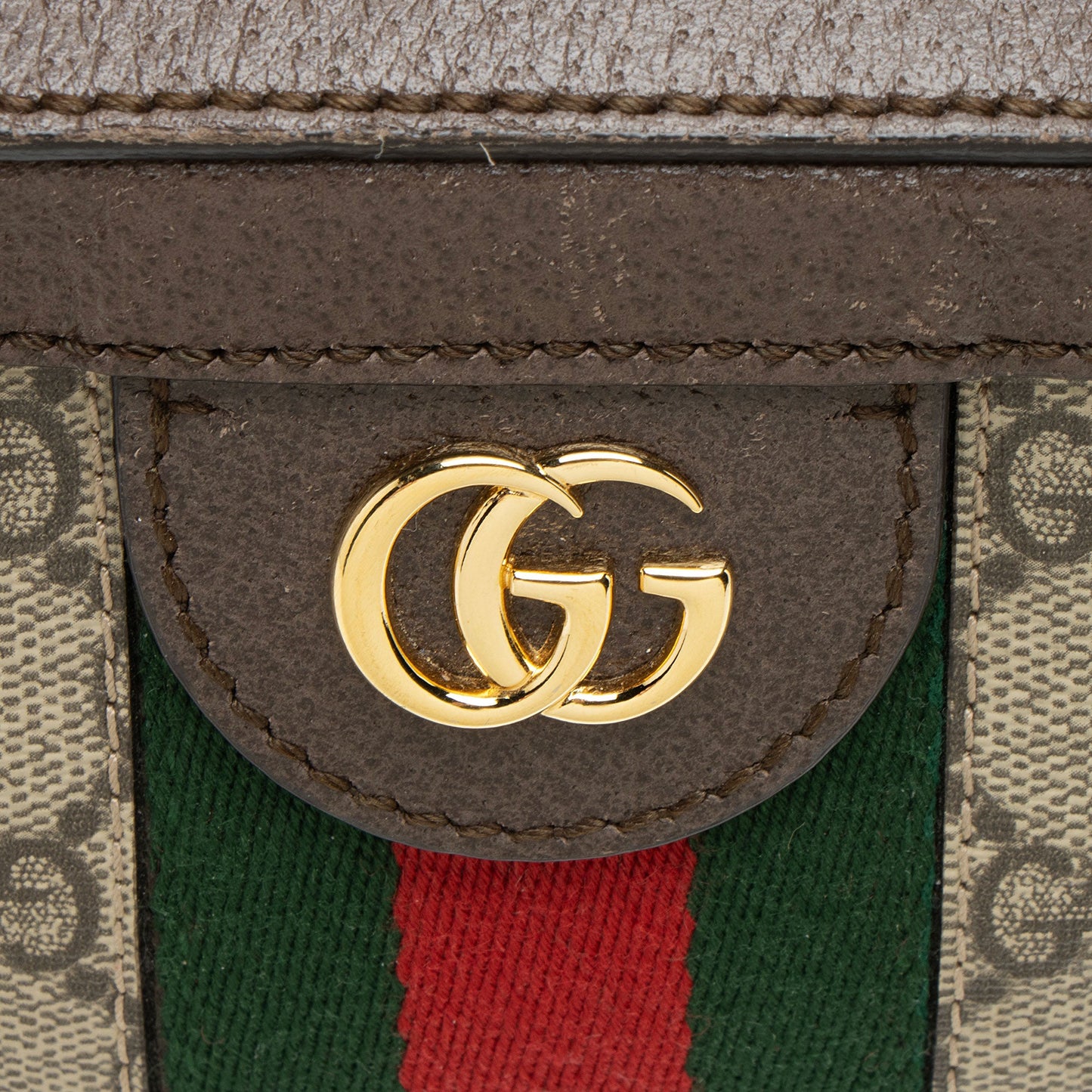 Gucci GG Supreme Ophidia Top Handle Mini Chain Shoulder Bag