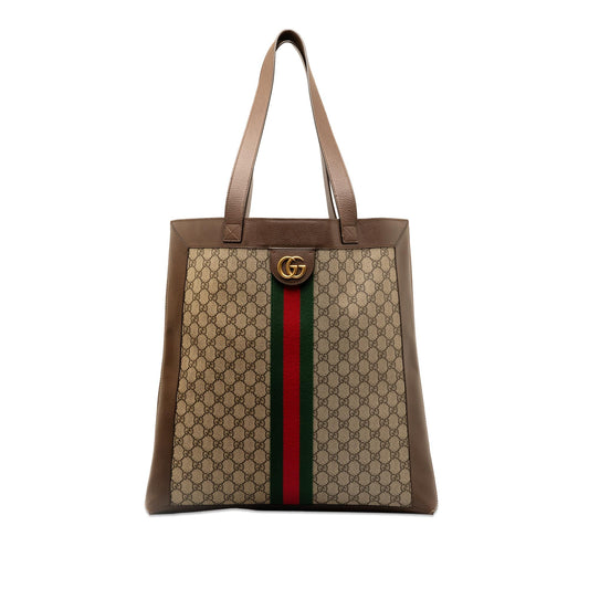 Gucci GG Supreme Ophidia Tote (SHG-n2Y8AL)