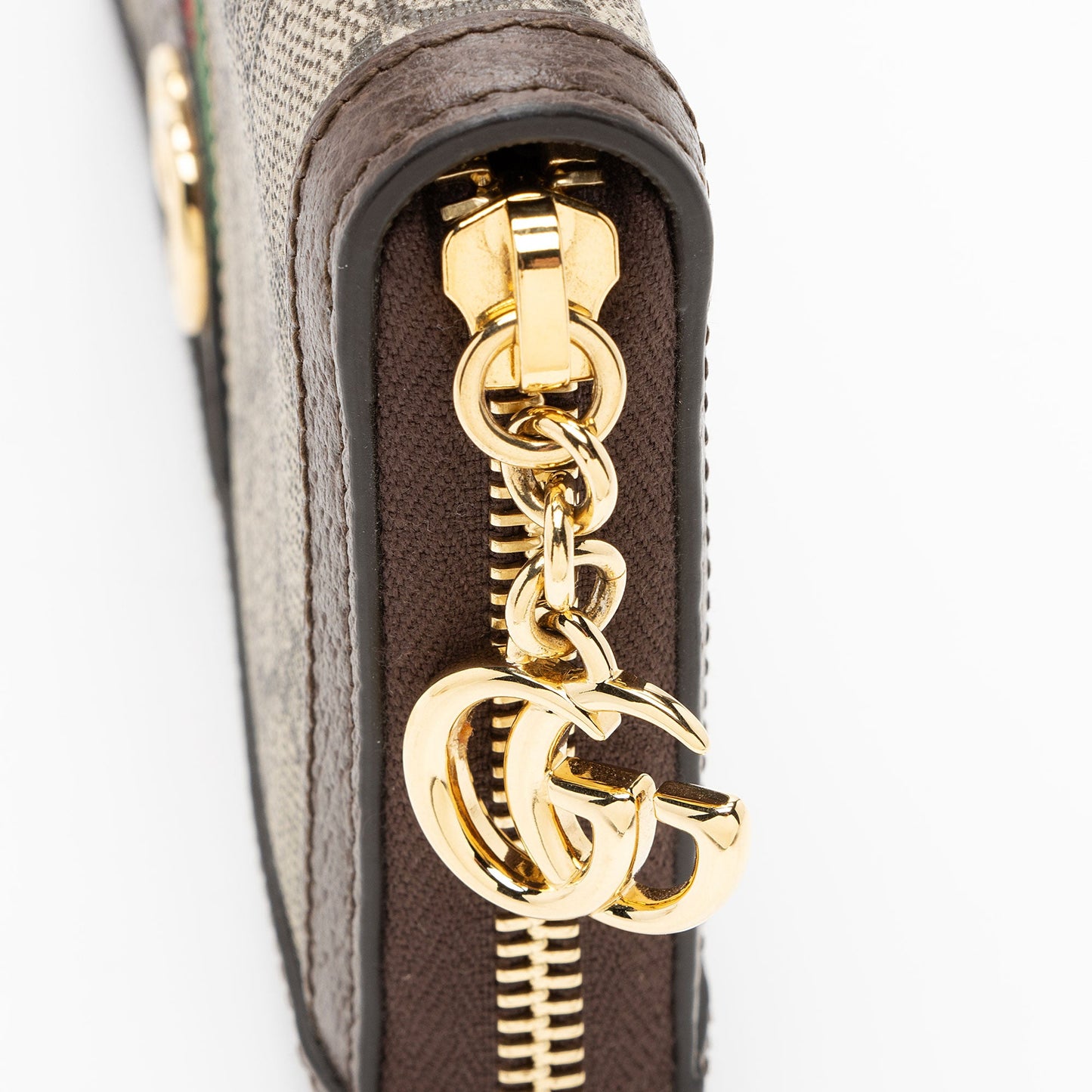 Gucci GG Supreme Ophidia Zip Around Wallet