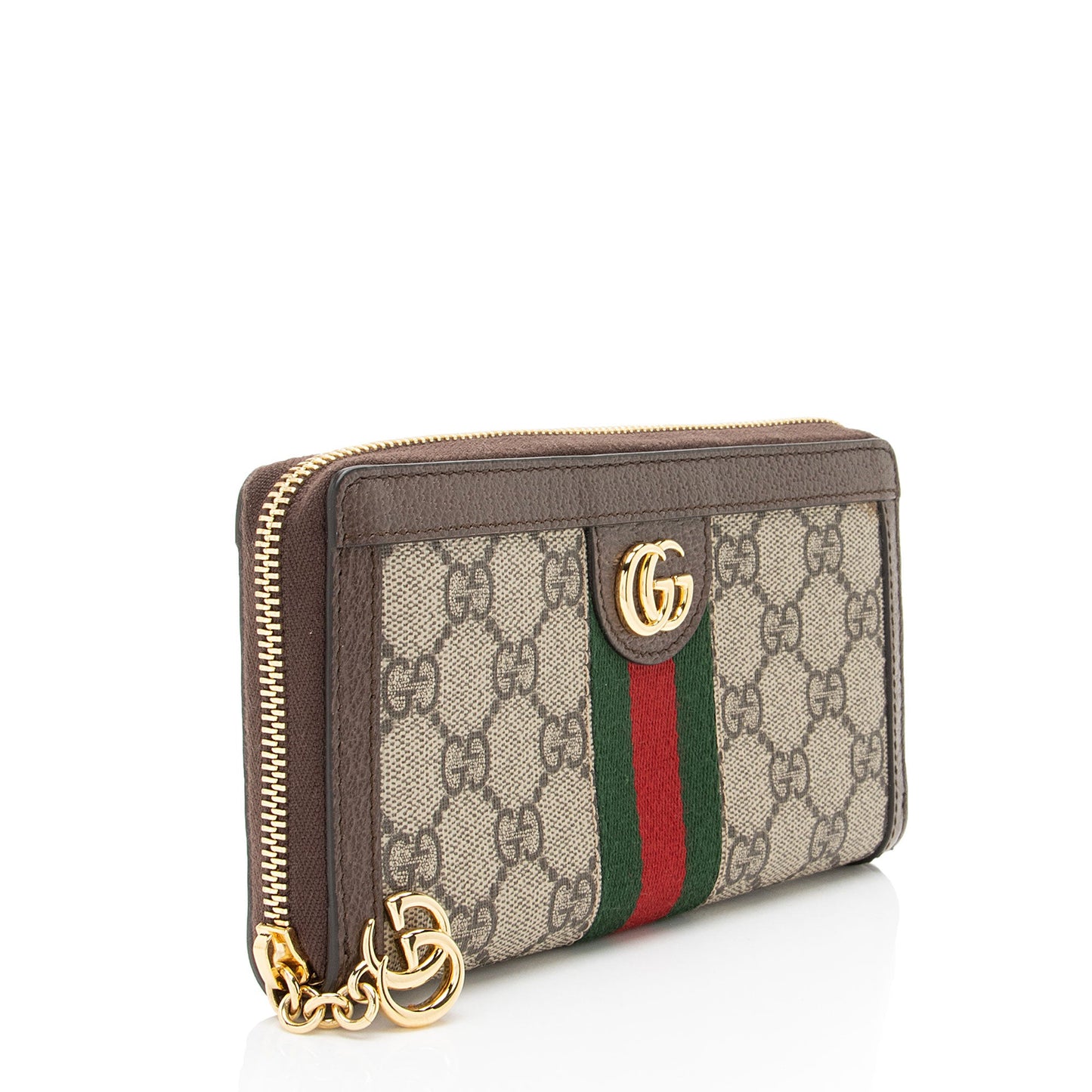 Gucci GG Supreme Ophidia Zip Around Wallet