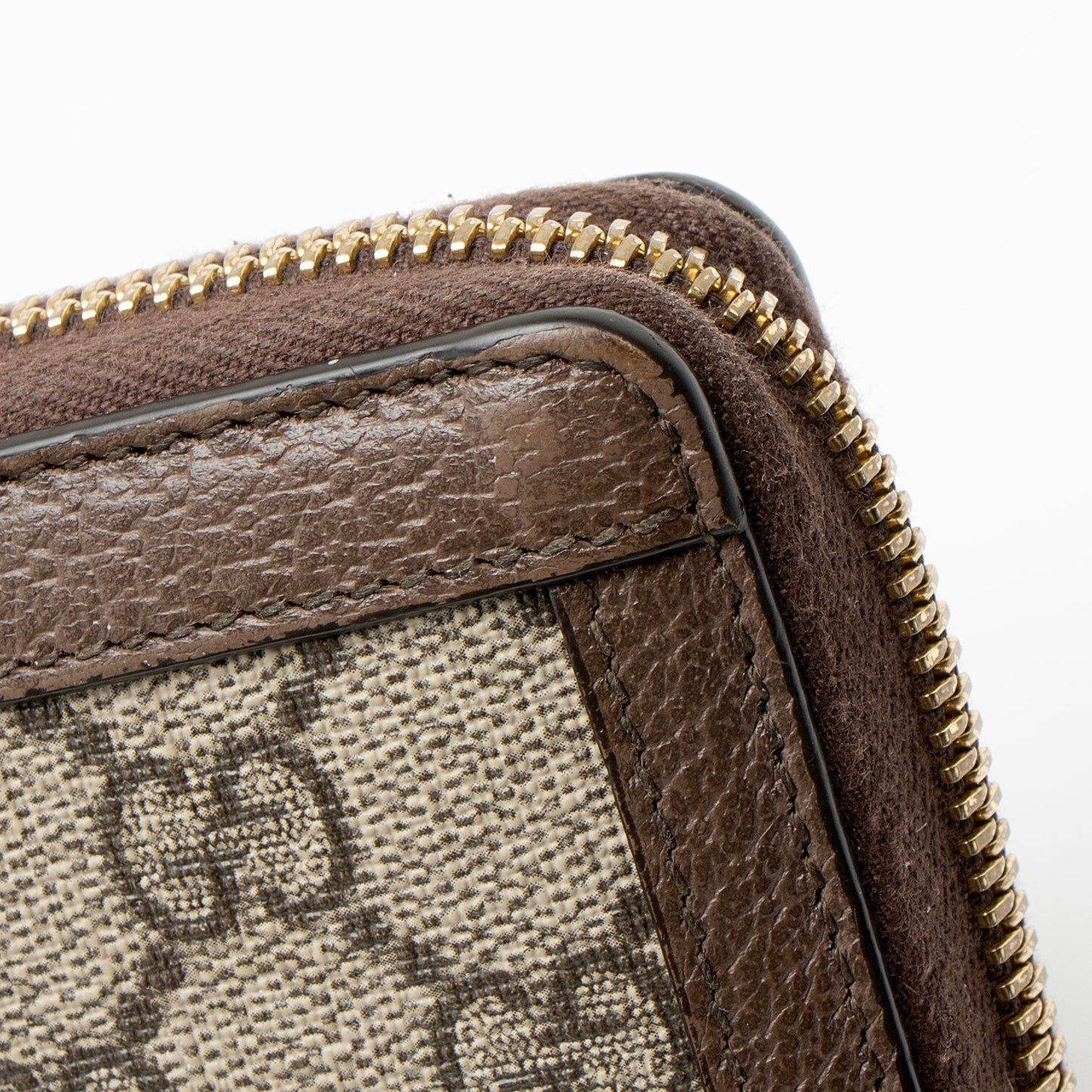 Gucci GG Supreme Ophidia Zip Around Wallet