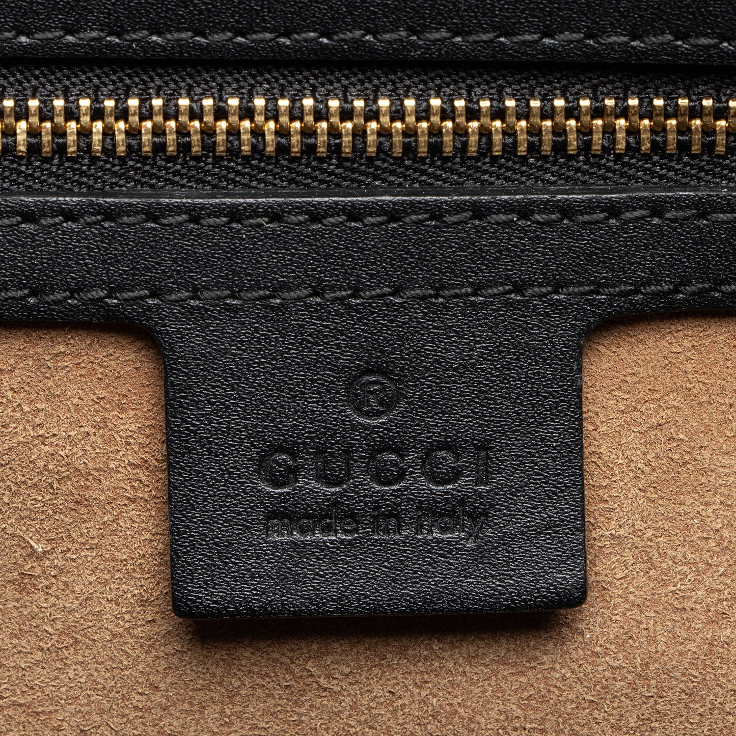 Gucci GG Supreme Padlock Chain Medium Shoulder Bag