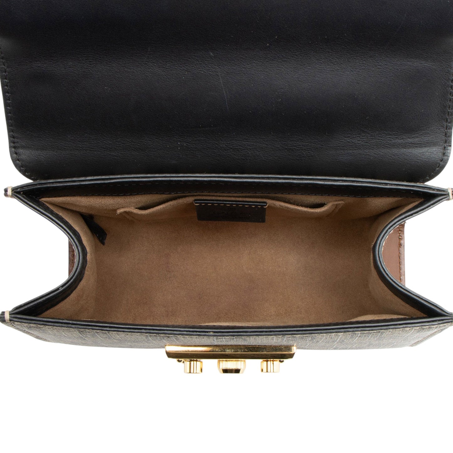 Gucci GG Supreme Padlock Small Shoulder Bag