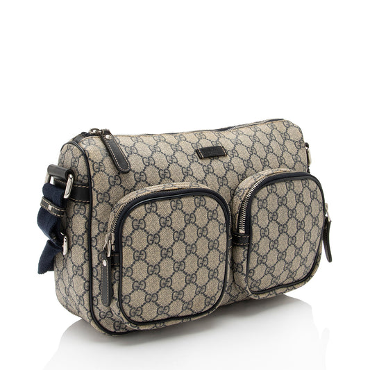 Gucci GG Supreme Pocket Messenger (SHF-z1WHUn)