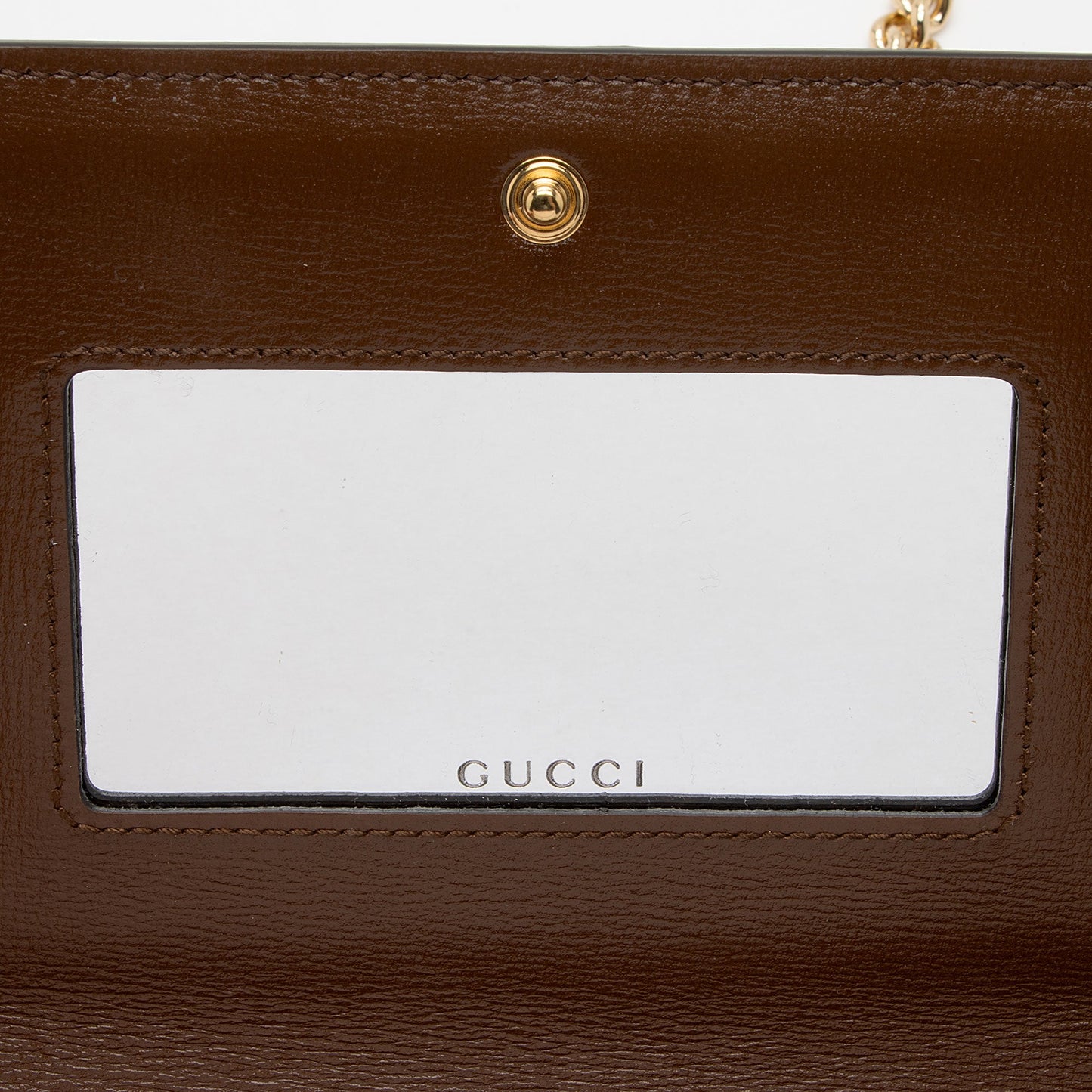 Gucci GG Supreme Script Logo Heart Wallet on Chain (SHF-lumKJK)