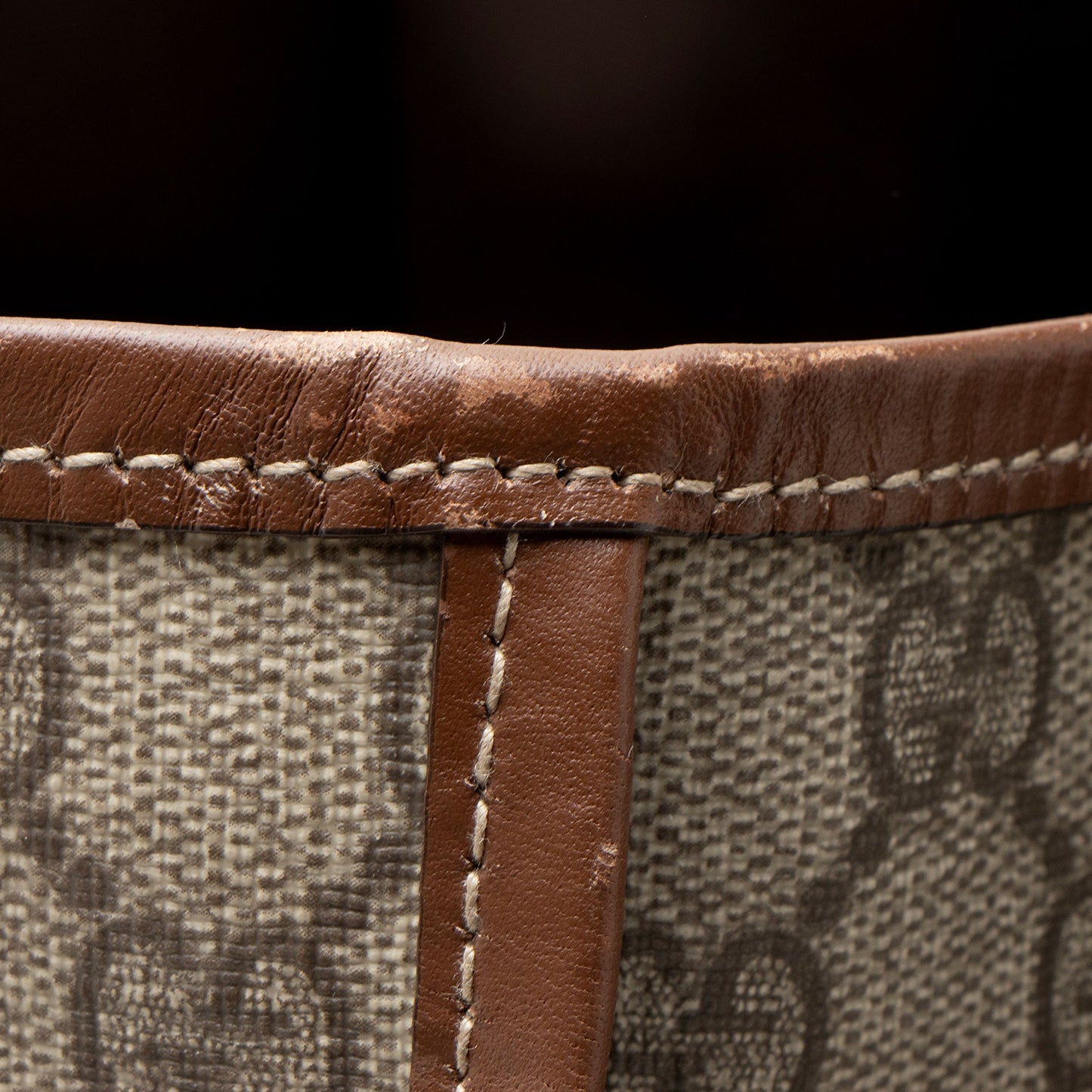 Gucci GG Supreme Signature Web Loop Large Tote