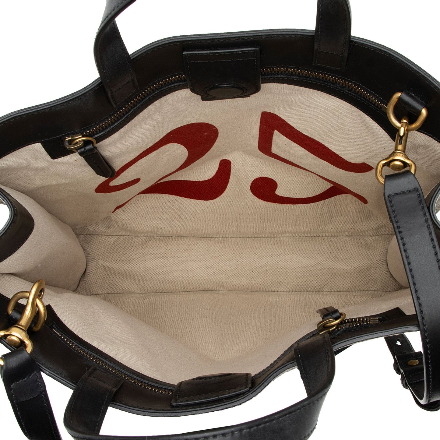Gucci GG Supreme Soft Angry Cat Vertical Courrier Tote (SHF-BjgJPe)