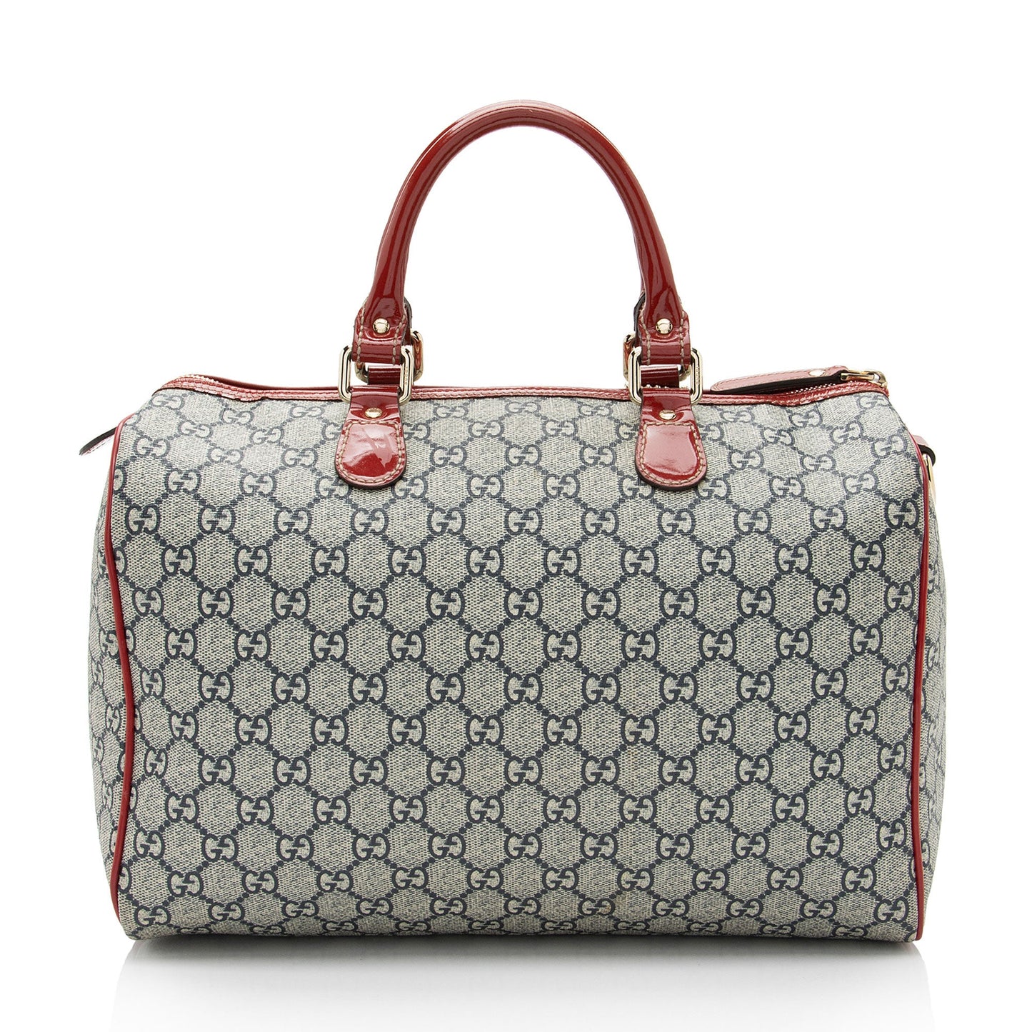 Gucci GG Supreme Tattoo Heart Medium Boston Bag (SHF-mYHaeC)