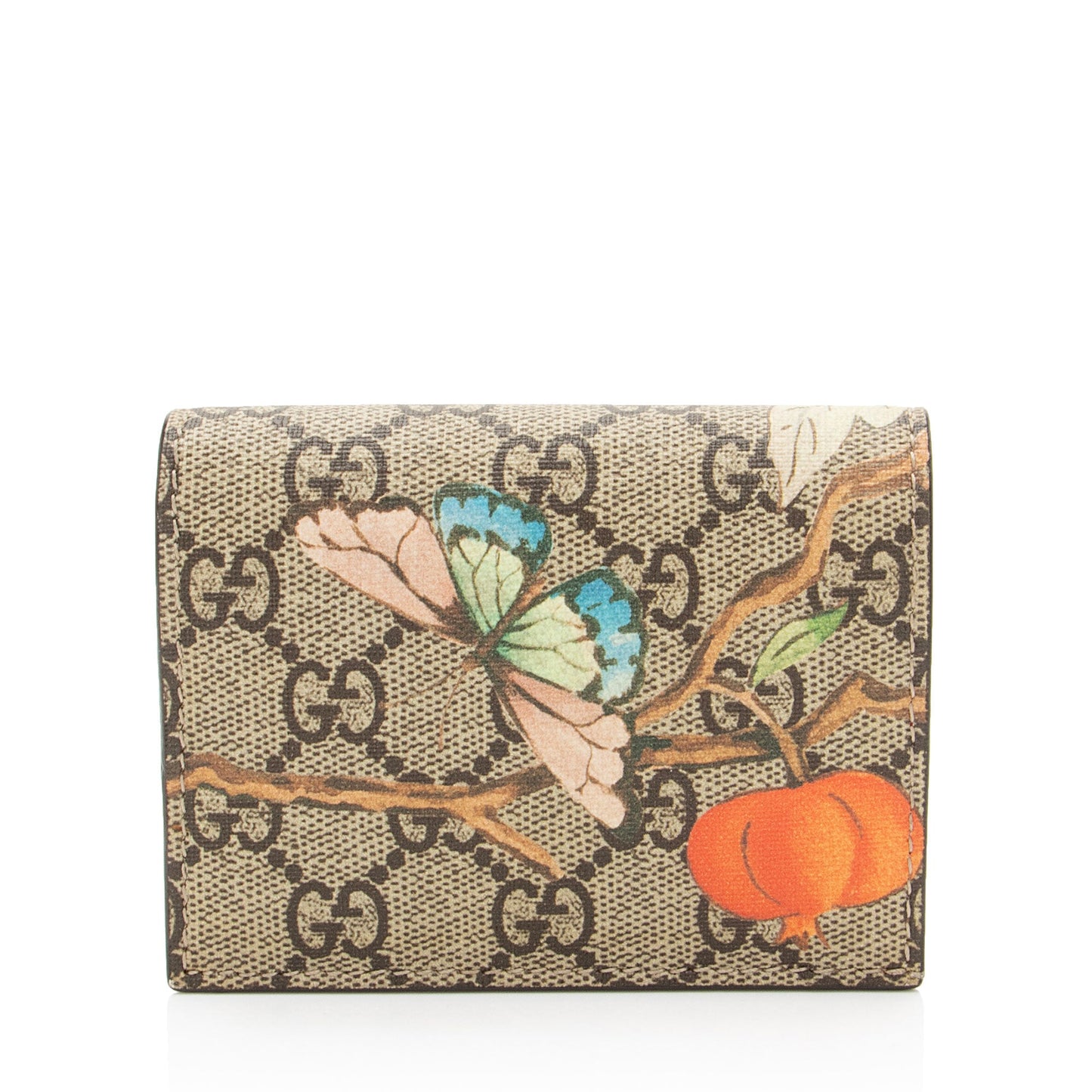 Gucci GG Supreme Tian Card Case