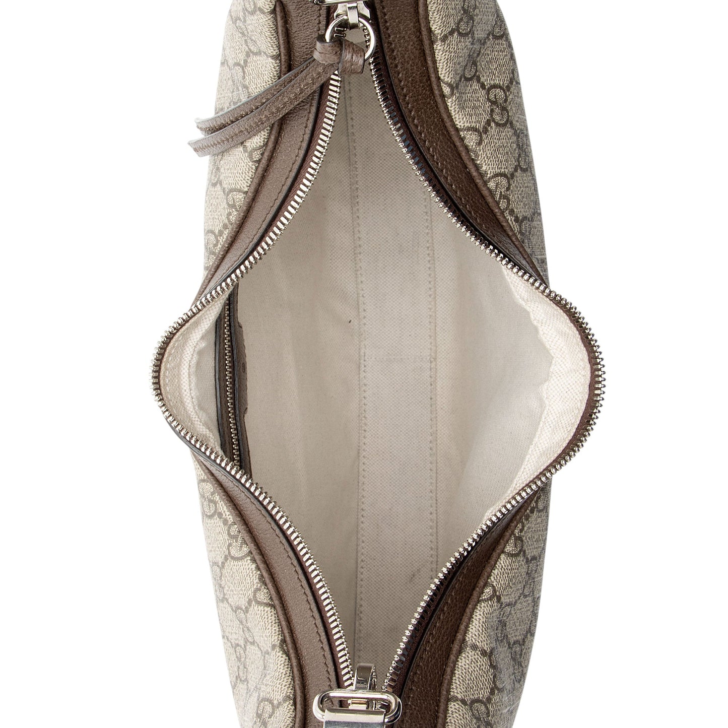 Gucci GG Supreme Web Attache Large Shoulder Bag