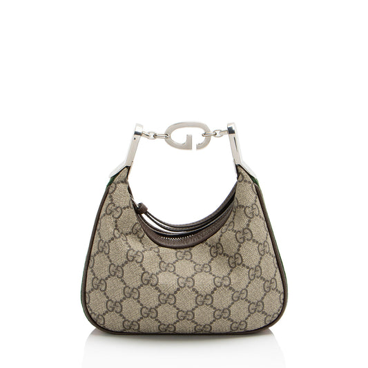 Gucci GG Supreme Web Attache Mini Bag
