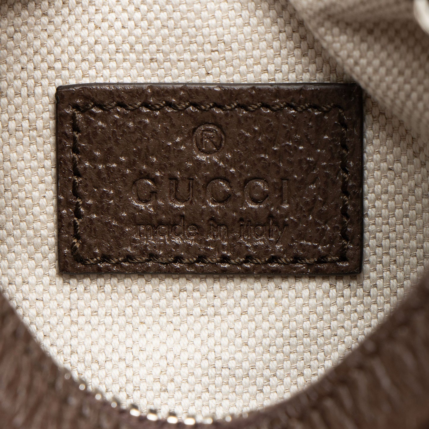 Gucci GG Supreme Web Attache Mini Bag