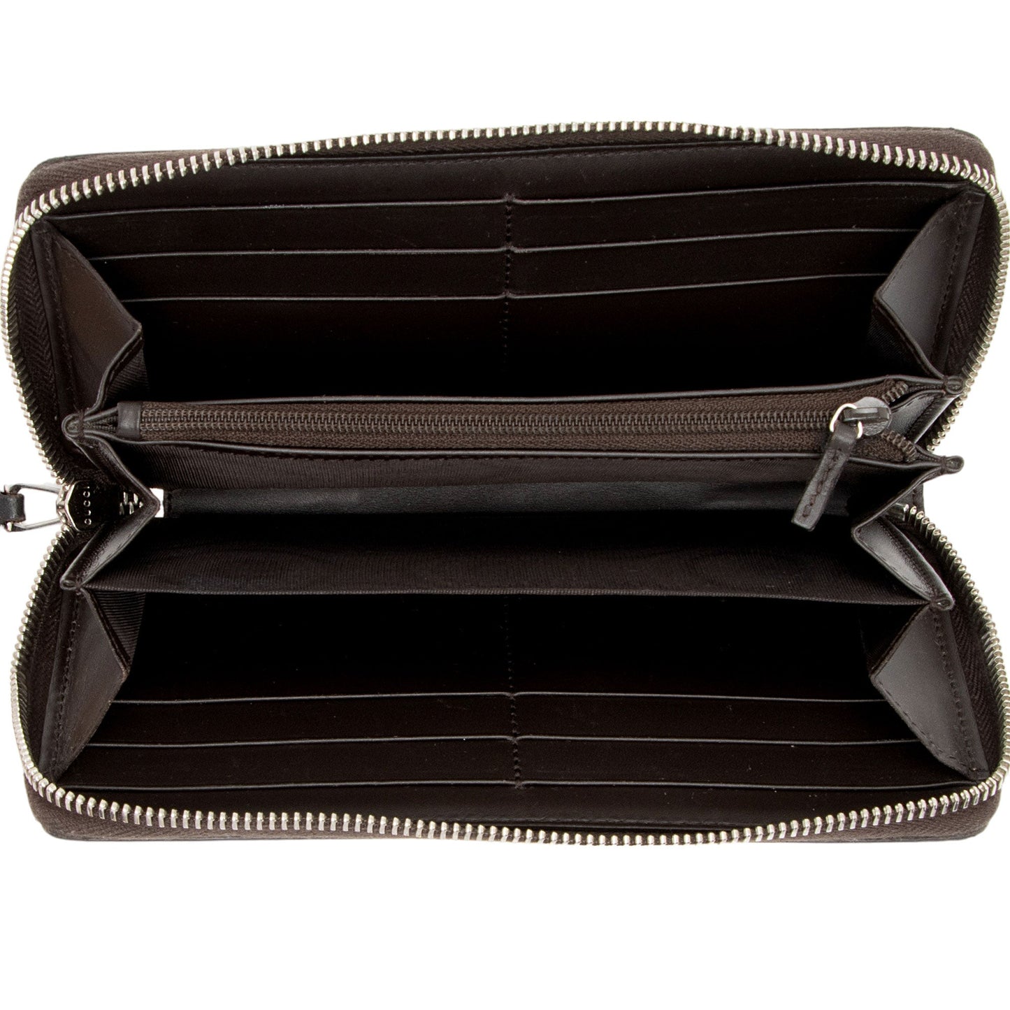 Gucci GG Supreme Web Bee Zip Around Wallet (SHF-ViBJEb)