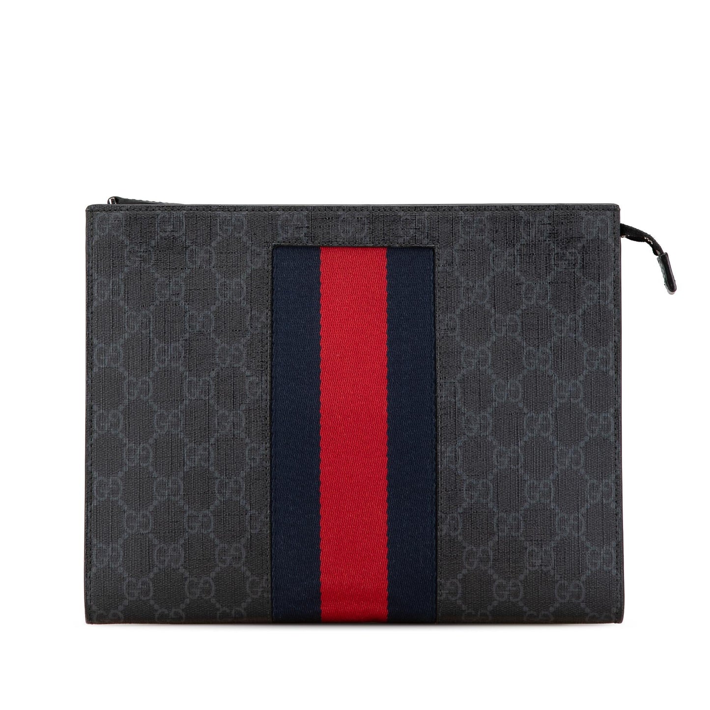 Gucci GG Supreme Web Clutch