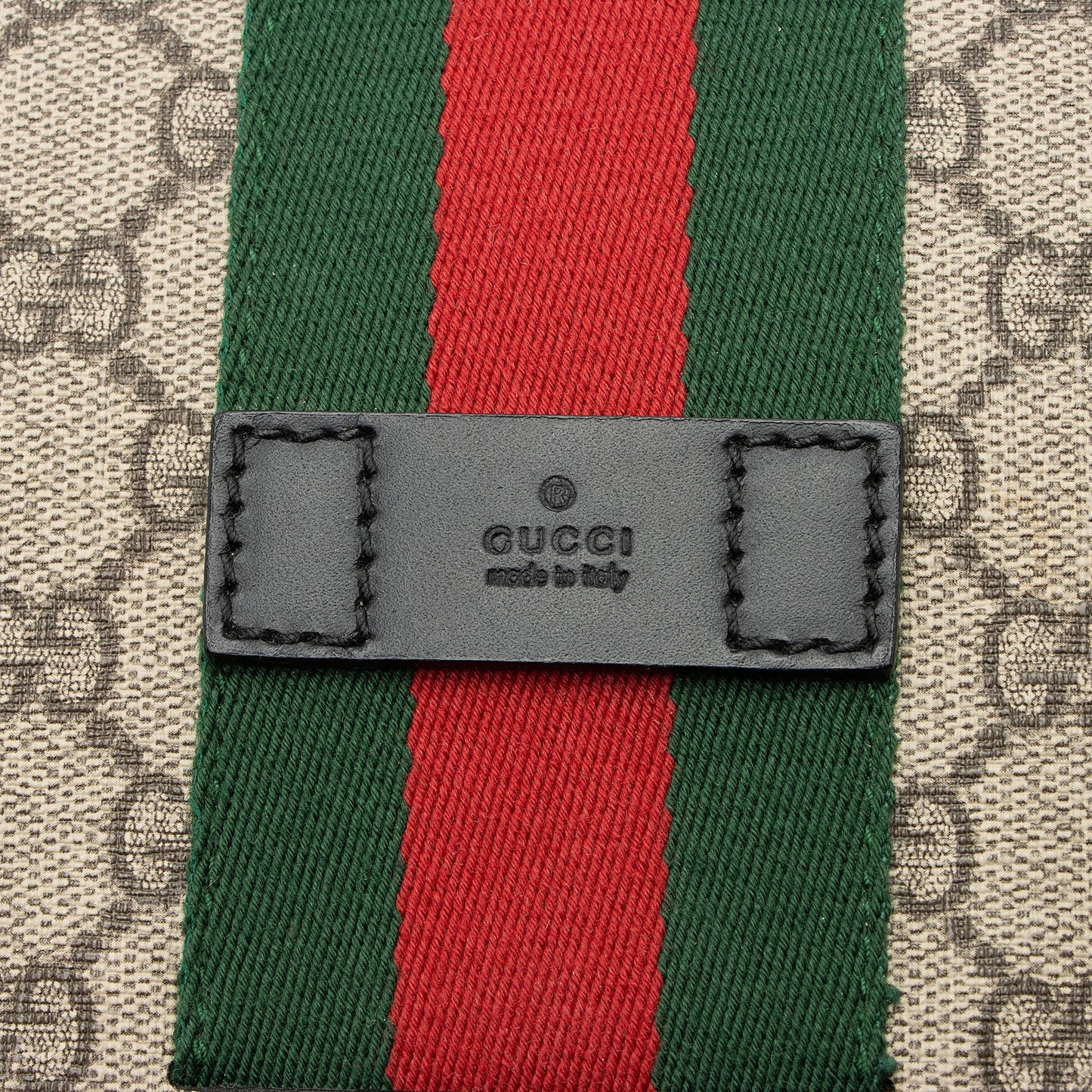 Gucci GG Supreme Web Flap Messenger