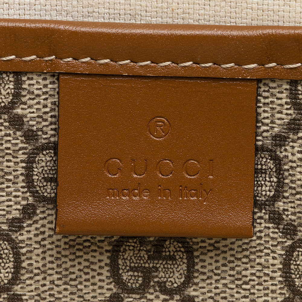 Gucci GG Supreme Web Loop E/W Shopping Tote (SHF-20146)
