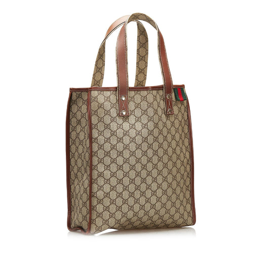 Gucci GG Supreme Web Loop  Tote (SHG-35387)