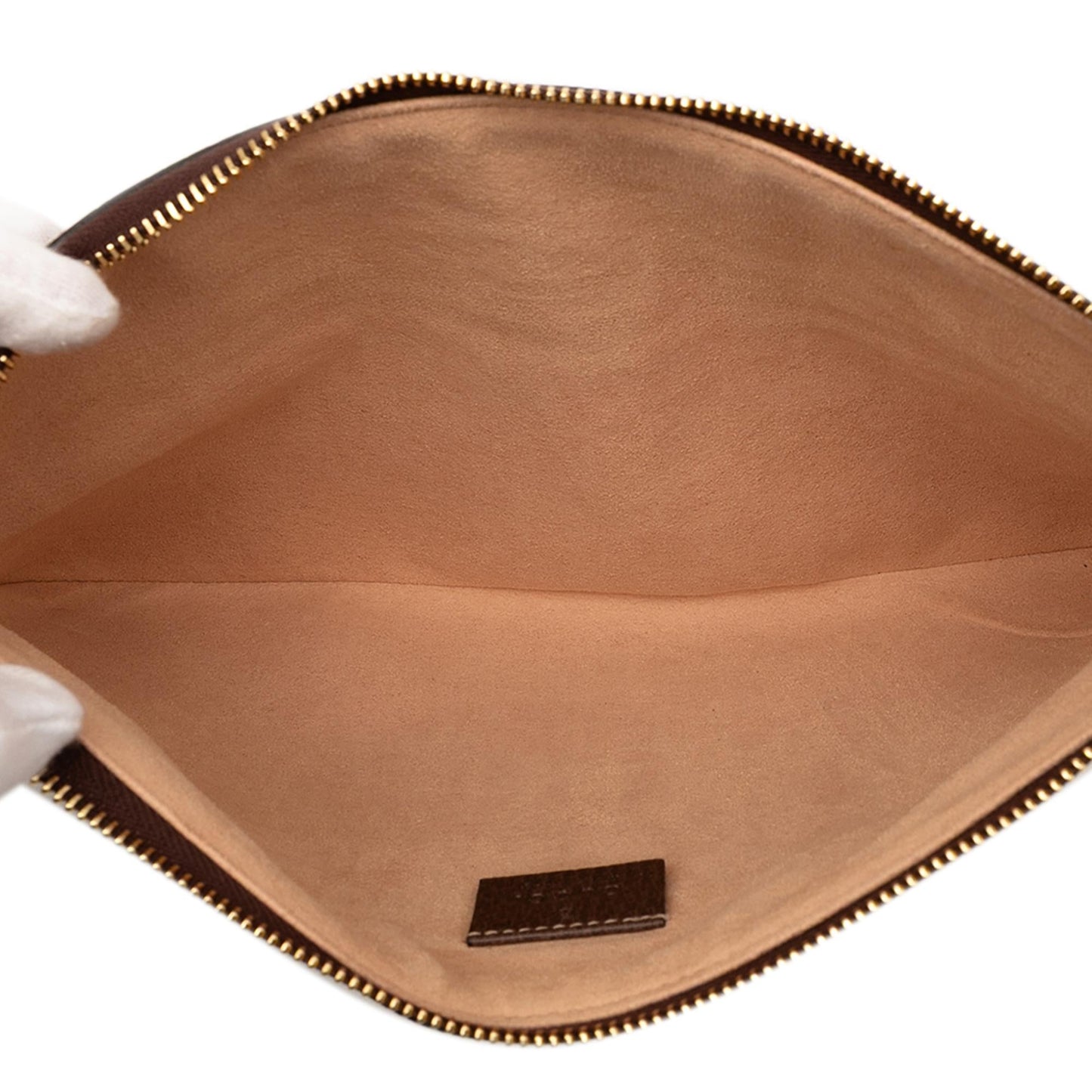 Gucci GG Supreme Web Ophidia Clutch