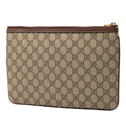 Gucci GG Supreme Web Ophidia Clutch