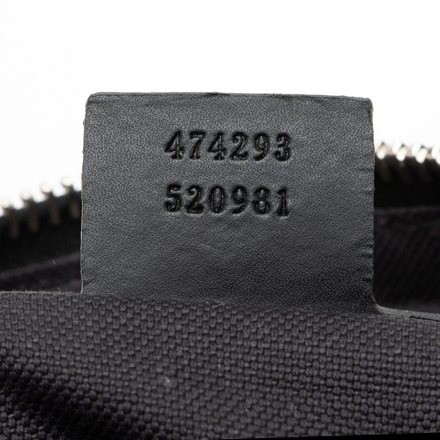 Gucci GG Supreme Web Zip Belt Bag