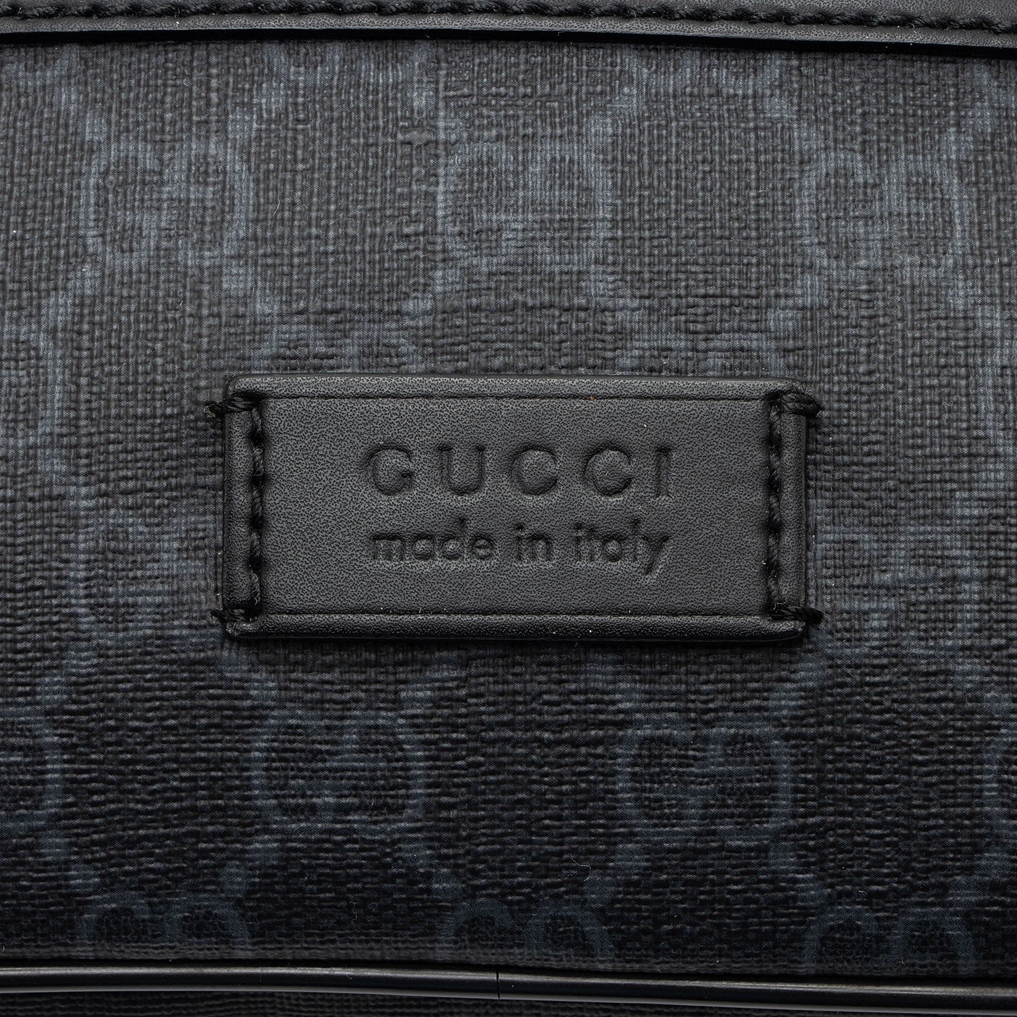 Gucci GG Supreme Web Zip Belt Bag