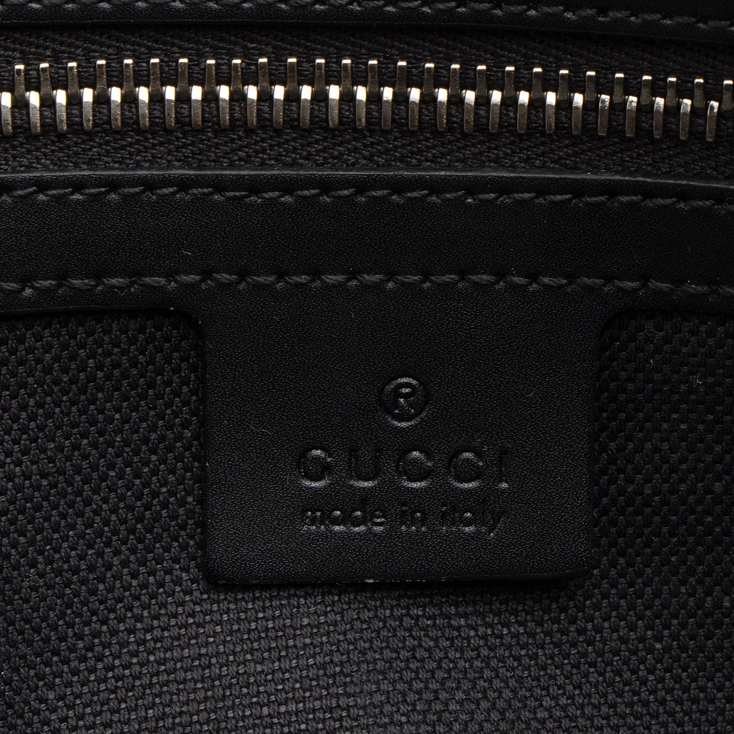 Gucci GG Supreme Web Zip Belt Bag