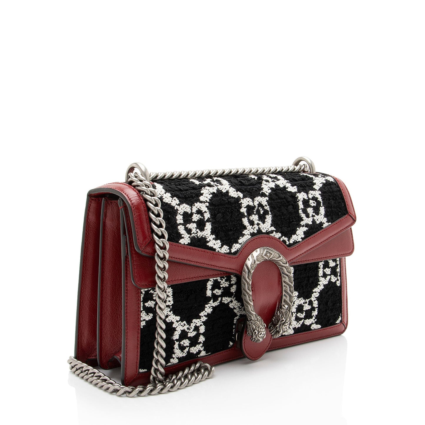 Gucci GG Tweed Dionysus Small Shoulder Bag
