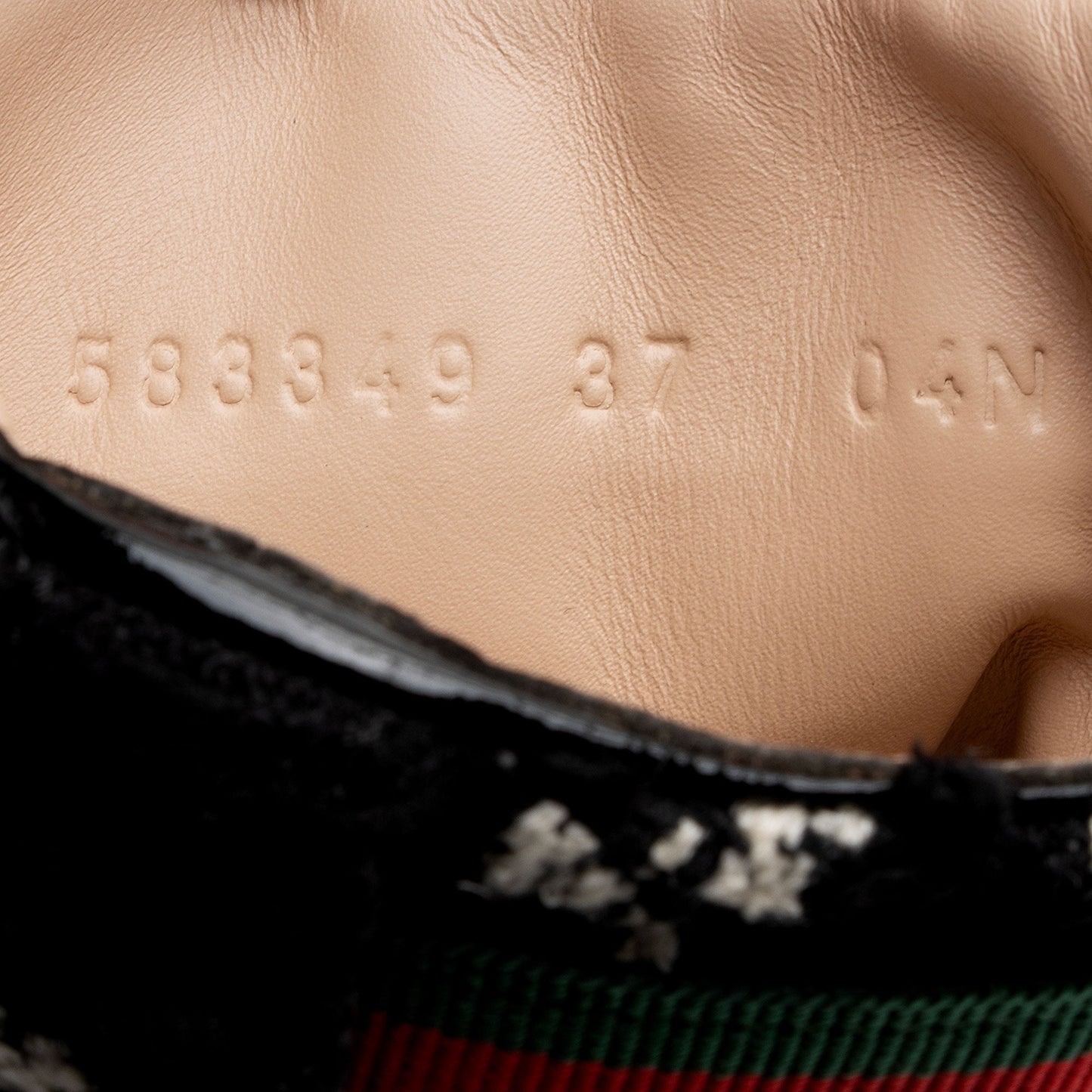 Gucci GG Wool Combat Boots - Size 7 / 37 (SHF-QorvyW)