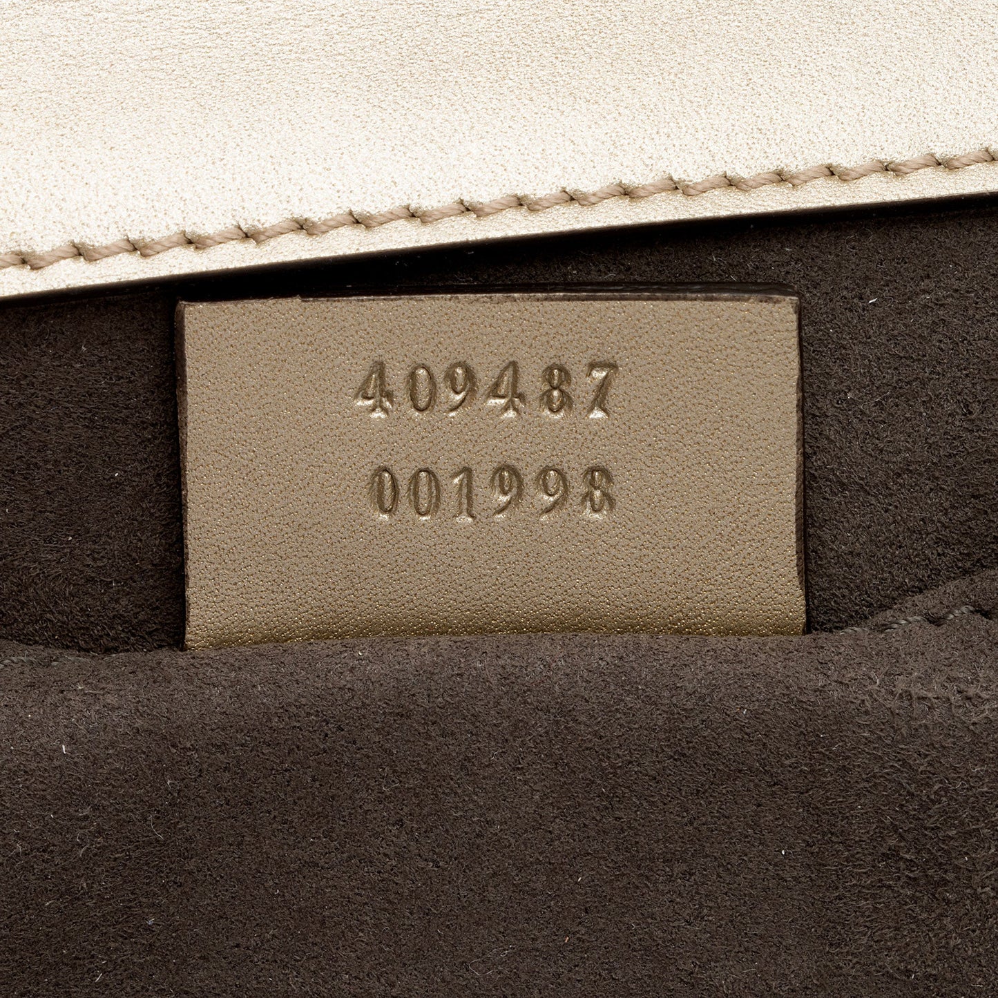 Gucci Galassia Leather Padlock Small Shoulder Bag (SHF-Tu7mRP)
