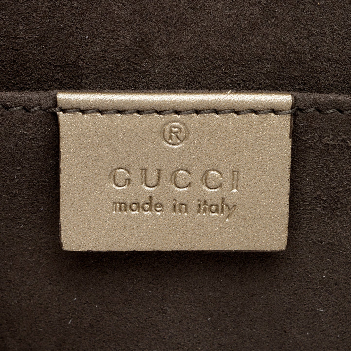 Gucci Galassia Leather Padlock Small Shoulder Bag (SHF-Tu7mRP)