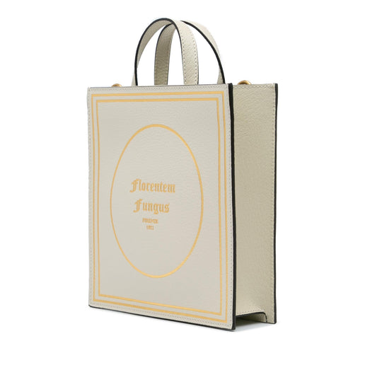 Gucci Garden Calfskin Mushrooms Vertical Shopping Tote