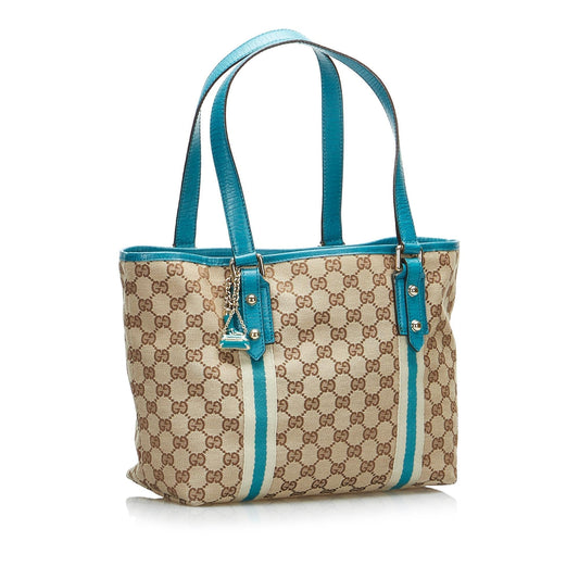 Luxury Gucci Gg Canvas Jolicoeur Tote Bag (SHG-gvdVP0)