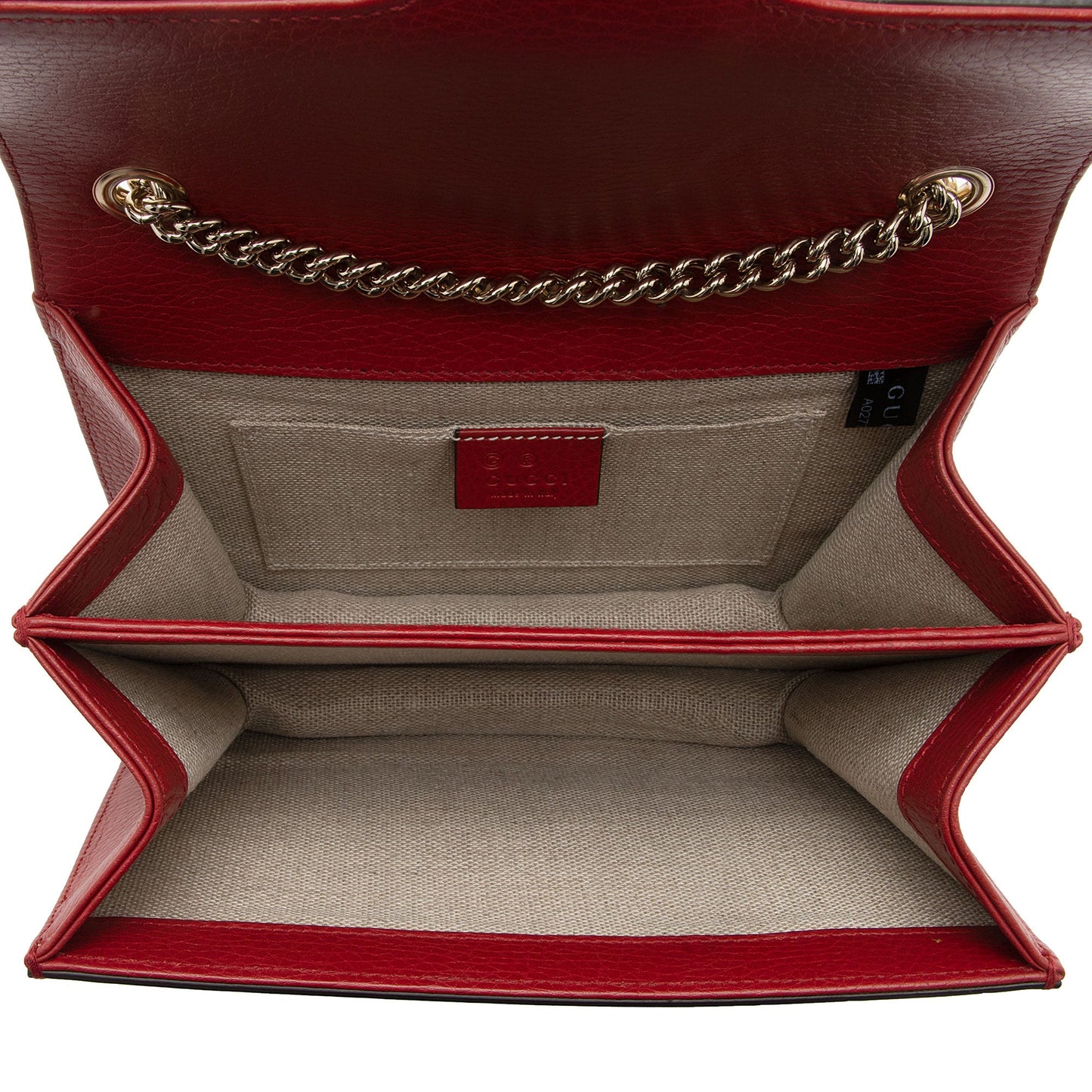 Gucci Grained Calfskin Interlocking G Small Shoulder Bag (SHF-8gS5ns)