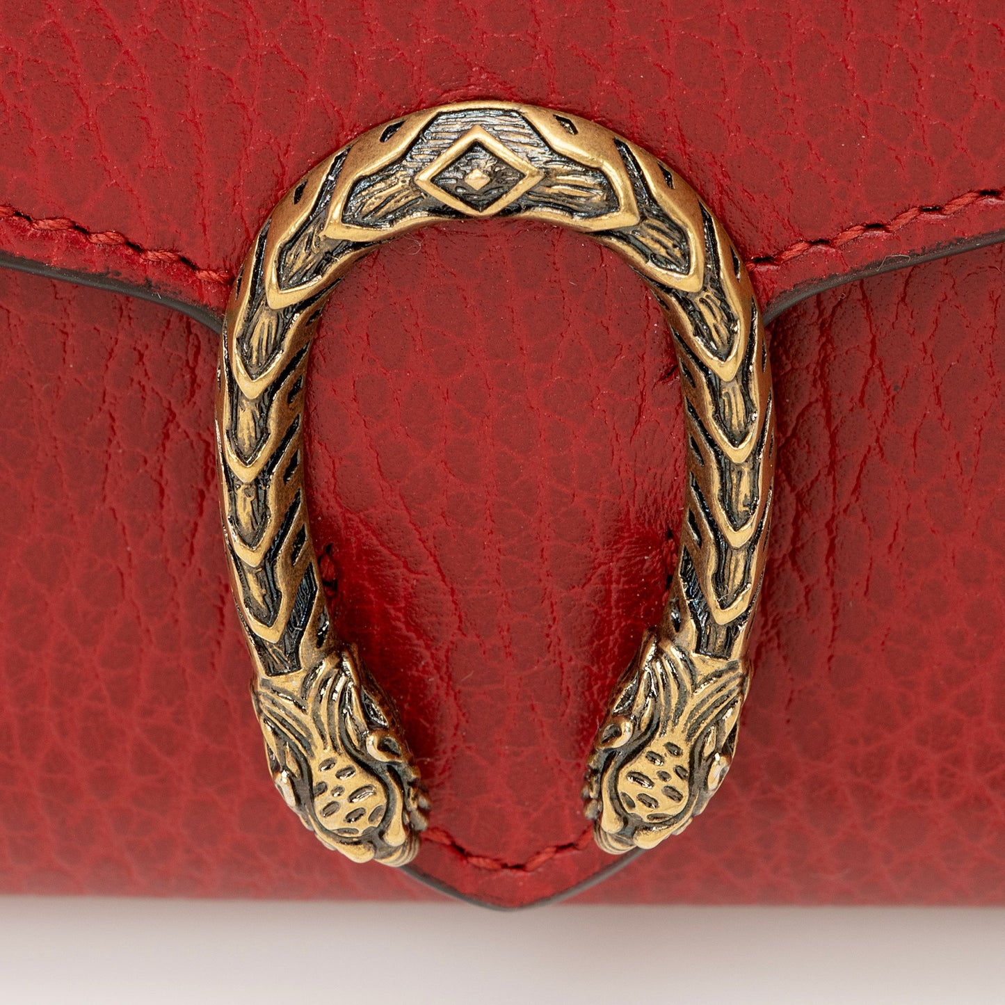 Gucci Grained Leather Dionysus Card Case Chain Bag (SHF-22357)