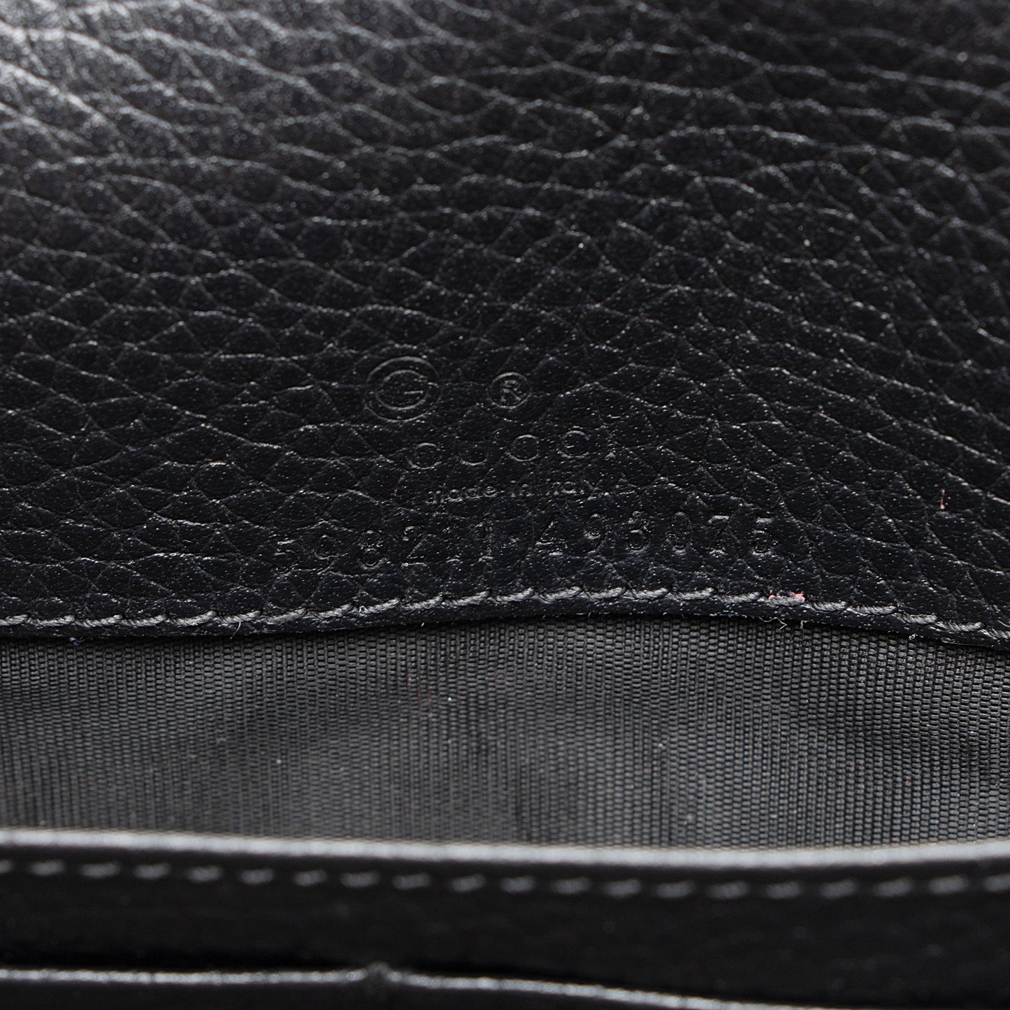 Gucci Grained Leather Soho Wallet on Chain Bag (SHF-y4vS3S)
