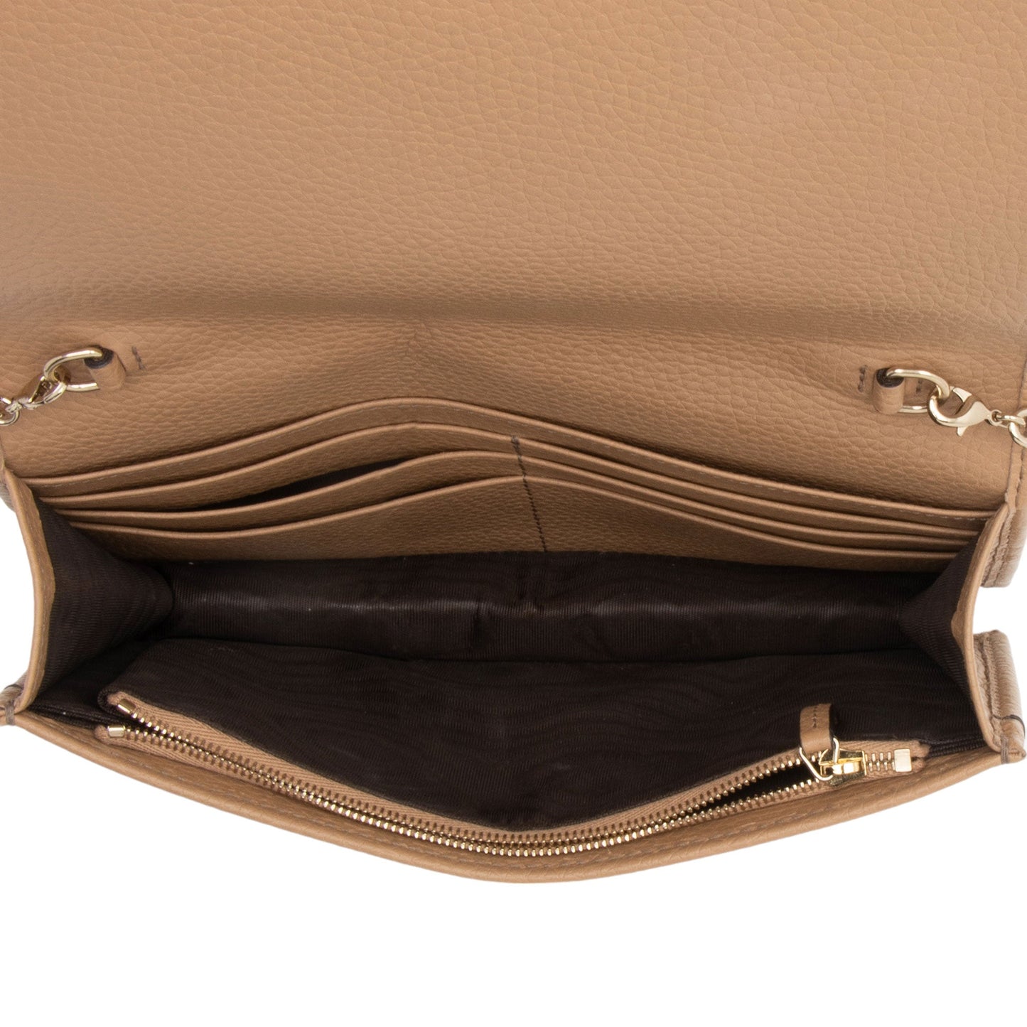 Gucci Grained Leather Soho Wallet on Chain Bag (SHF-I42ZOK)