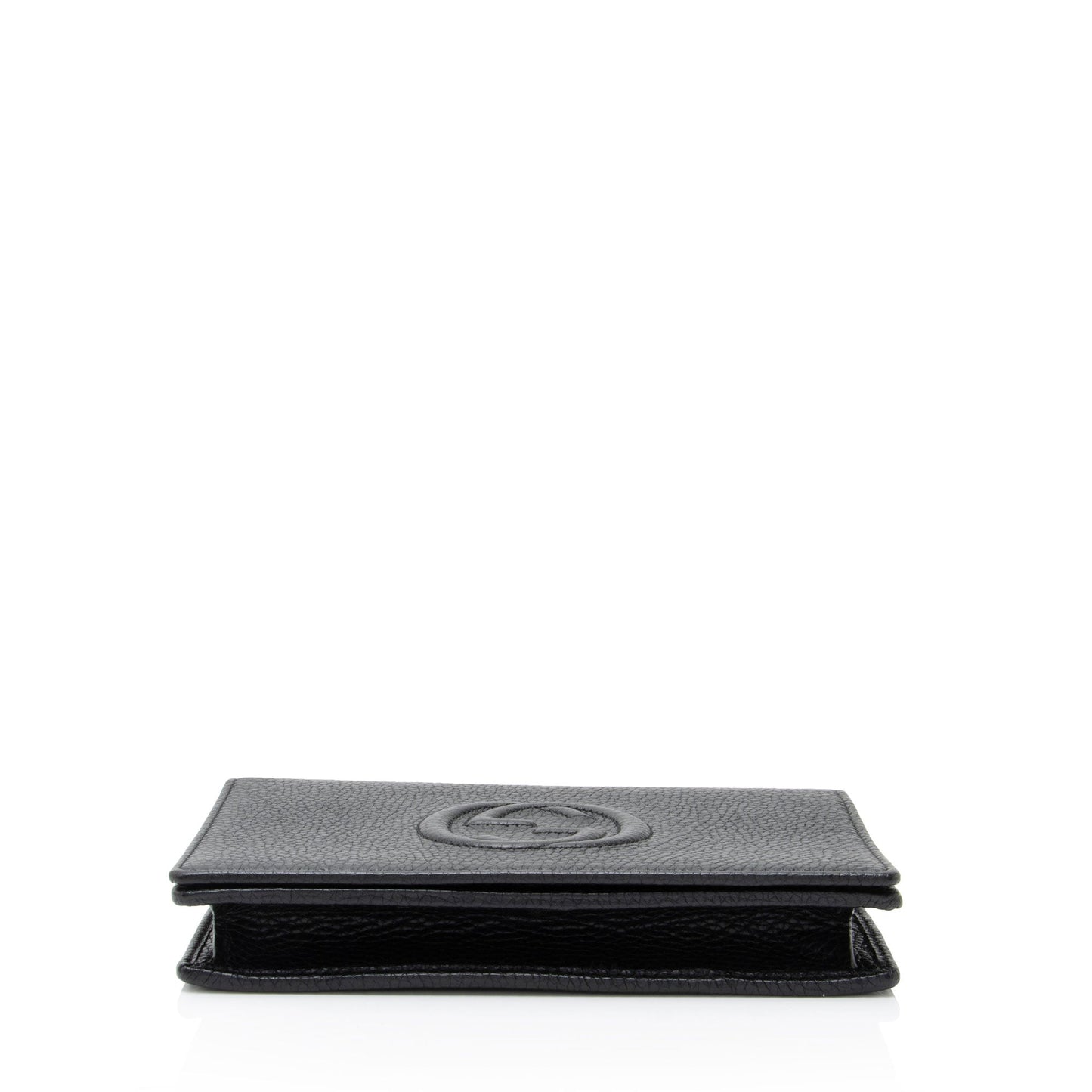 Gucci Grained Leather Soho Wallet on Chain