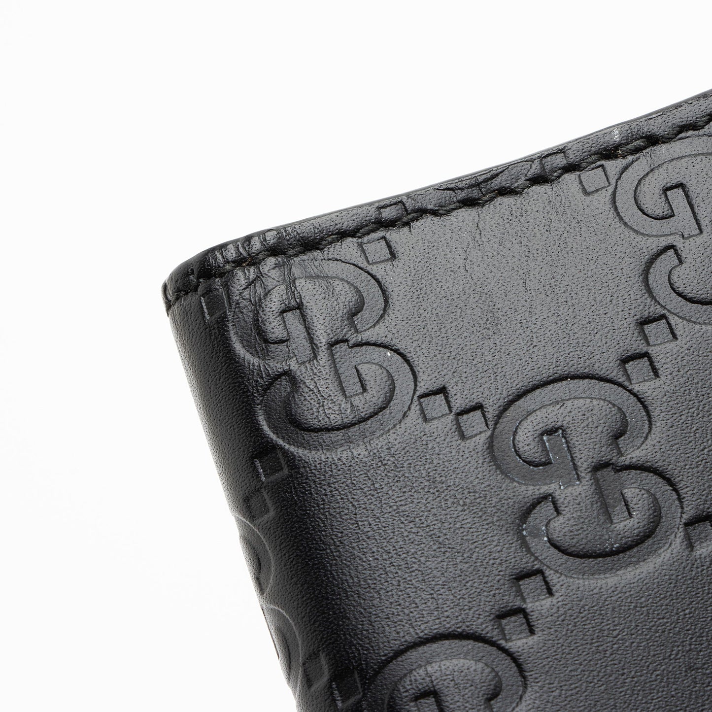 Gucci Guccissima Bow Signature French Wallet