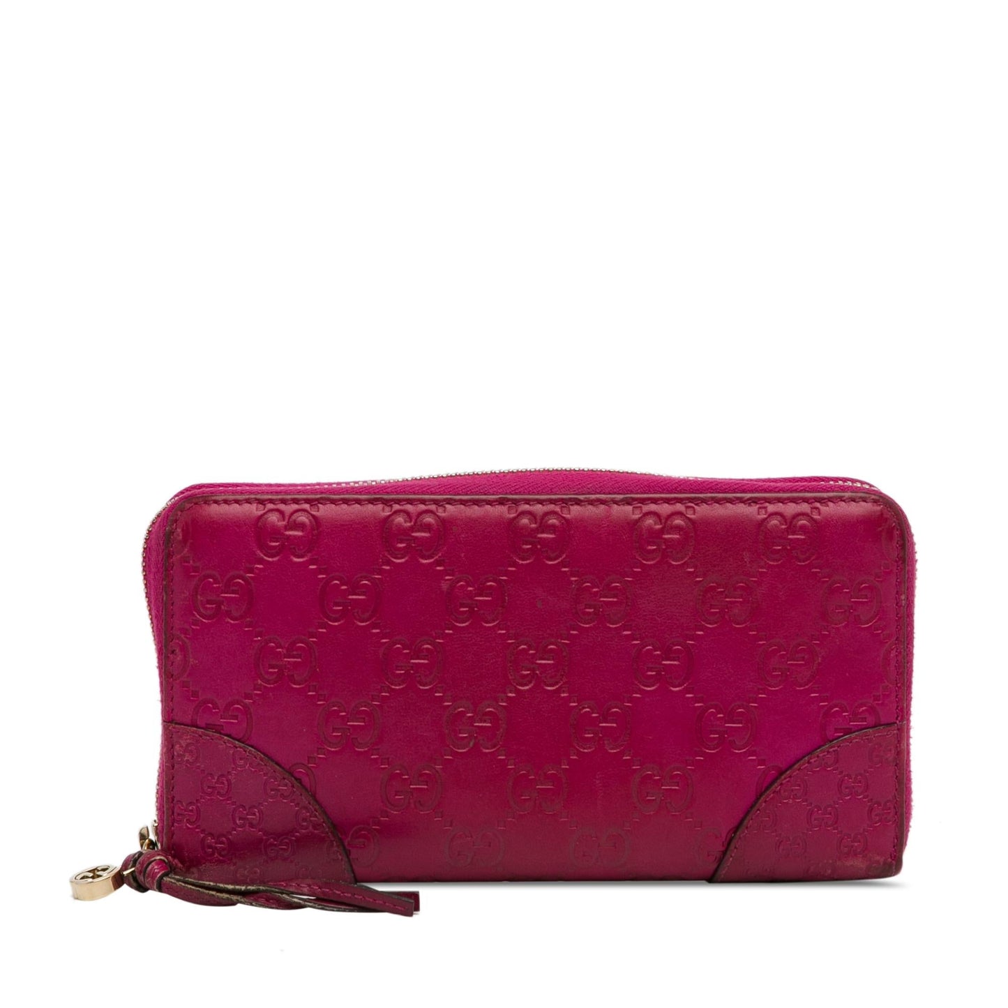 Gucci Guccissima Bree Zip Around Long Wallet (SHG-3NpvV4)