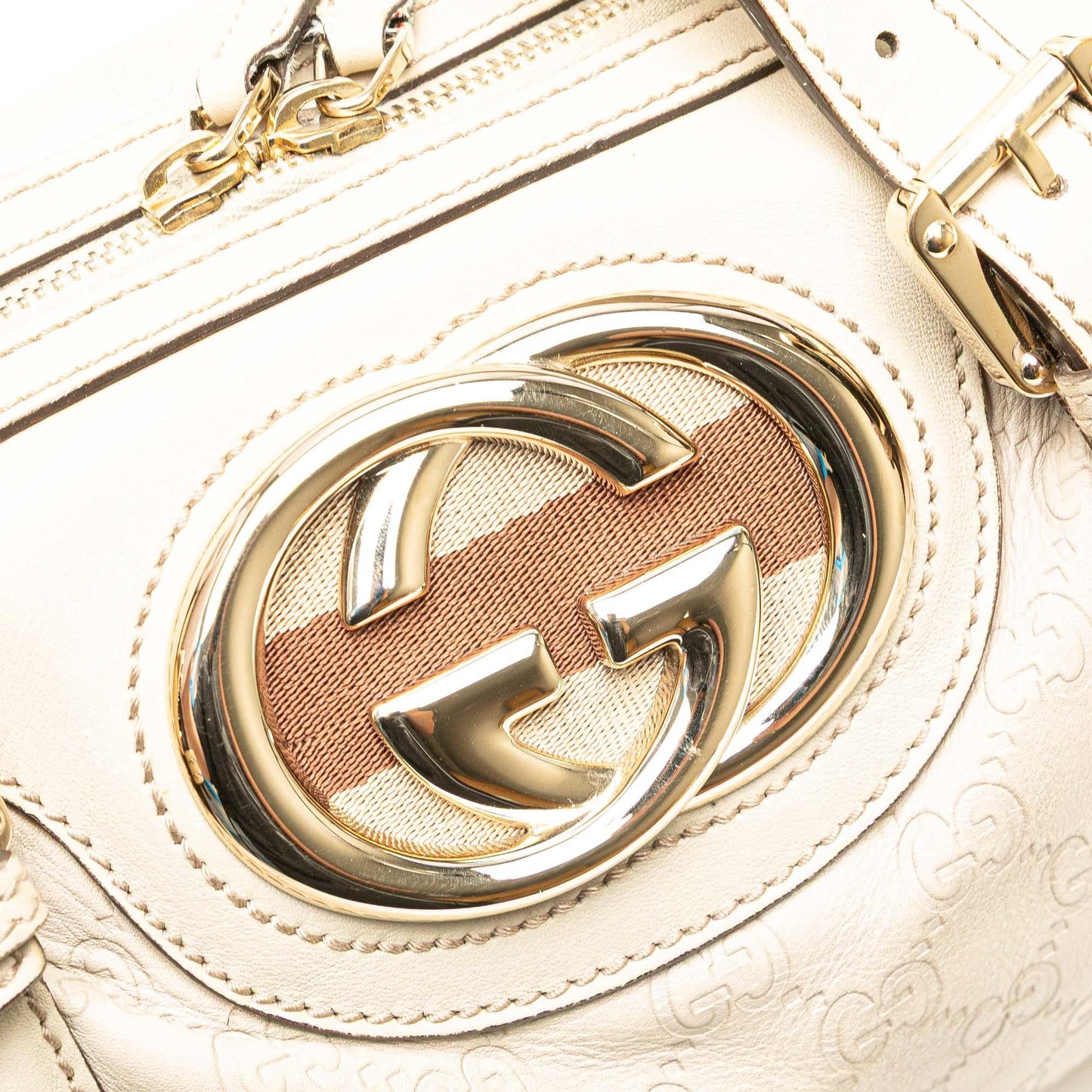 Gucci Guccissima Britt Boston Bag
