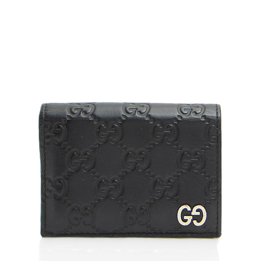 Gucci Guccissima Leather Bifold Wallet