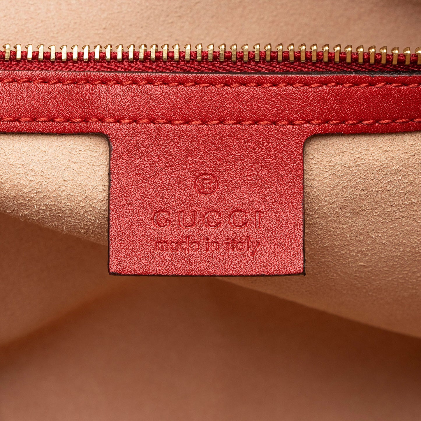 Gucci Guccissima Leather Boston Bag