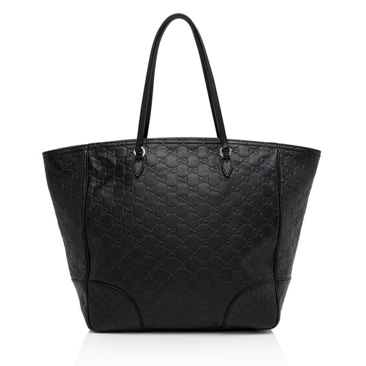 Luxury Gucci Guccissima Leather Bree Zip Medium Tote (SHF-Y3wwCh)
