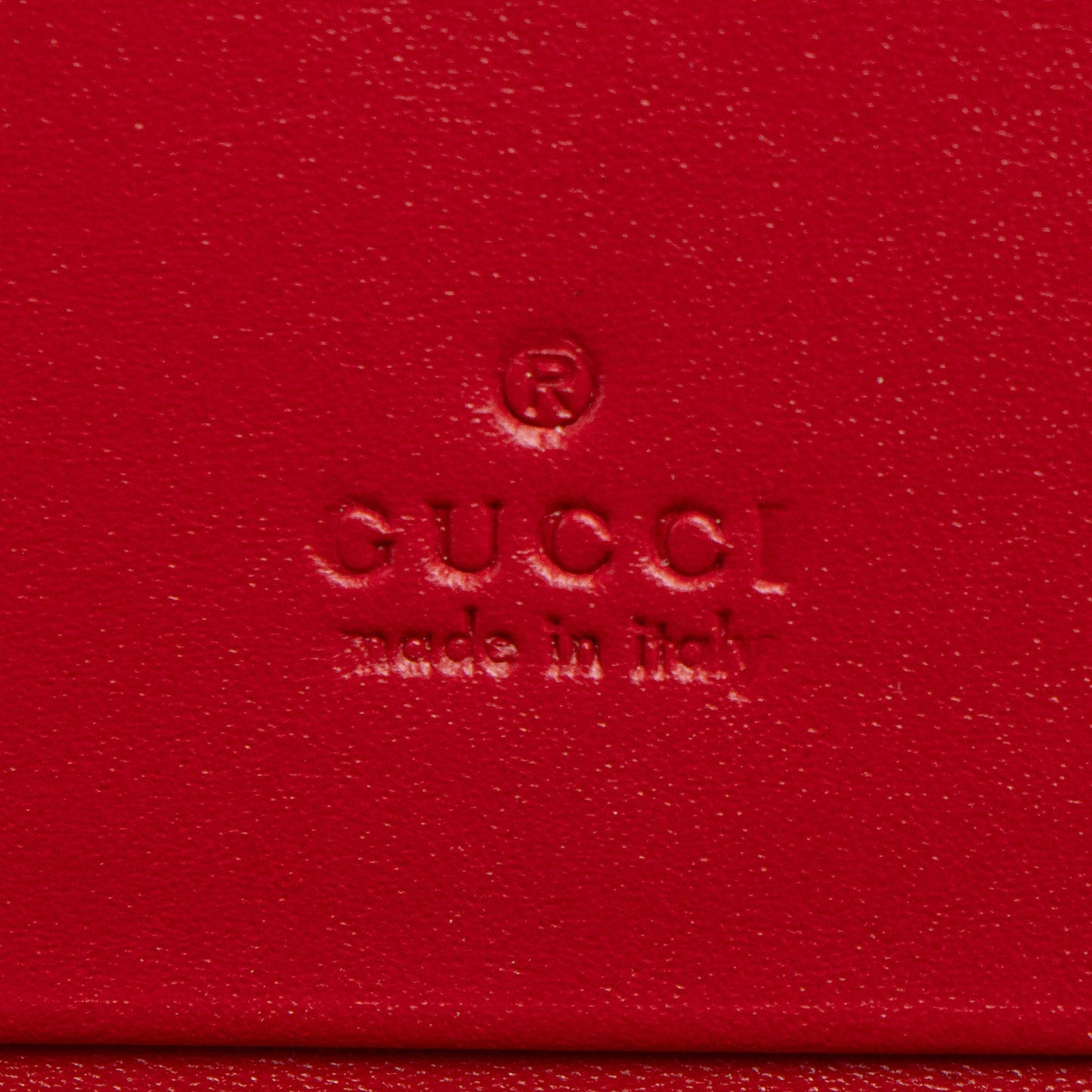 Gucci Guccissima Leather Bifold Card Case
