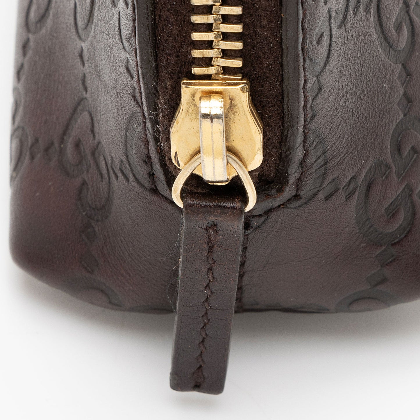 Gucci Guccissima Leather Cosmetic Pouch (SHF-gdae9s)